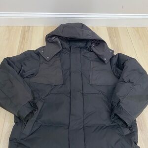 Uniqlo Jil Sander Collab Oversized Down Jacket XXL Puffer Coat Black